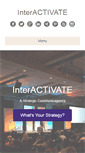 Mobile Screenshot of interactivate-dc.com